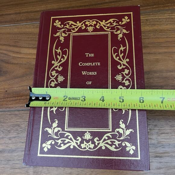 The Complete Works Of William Shakespeare Leather Bound Hardcover Book 2000 - Picture 14 of 15